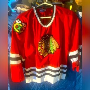 Vintage Chicago Blackhawk’s jersey, XL, Starter